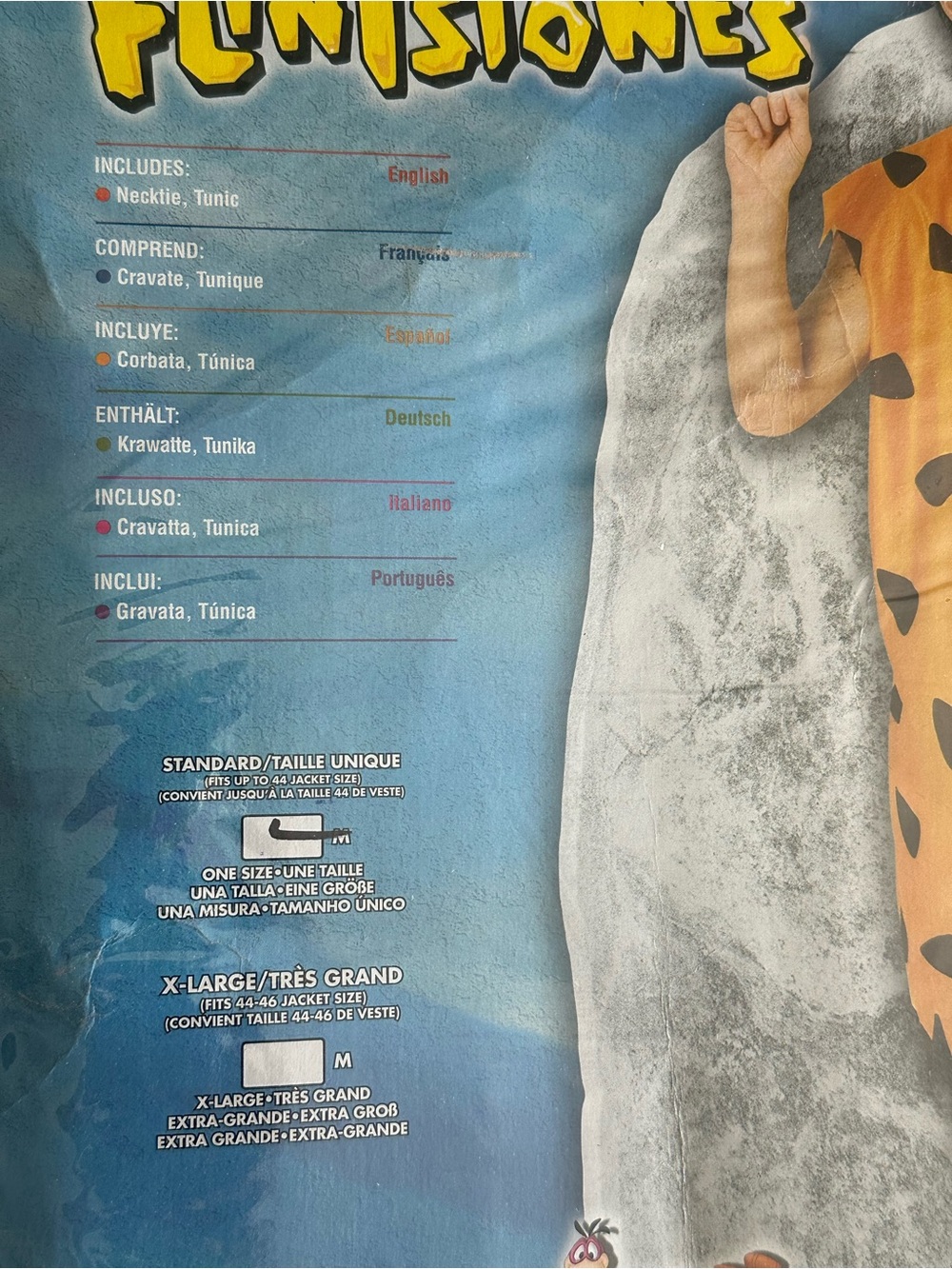 Adult Men’s Fred Flintstone Costume - Picture 2 of 3